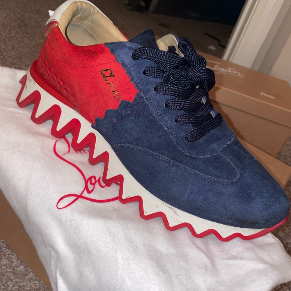 Christian Louboutin LoubiShark Flat VV - Men Size 45 (US 11.5)